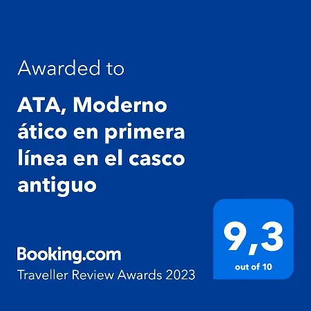 Ata, Moderno Atico En Primera Linea En El Casco Antiguo * Villajoyosa